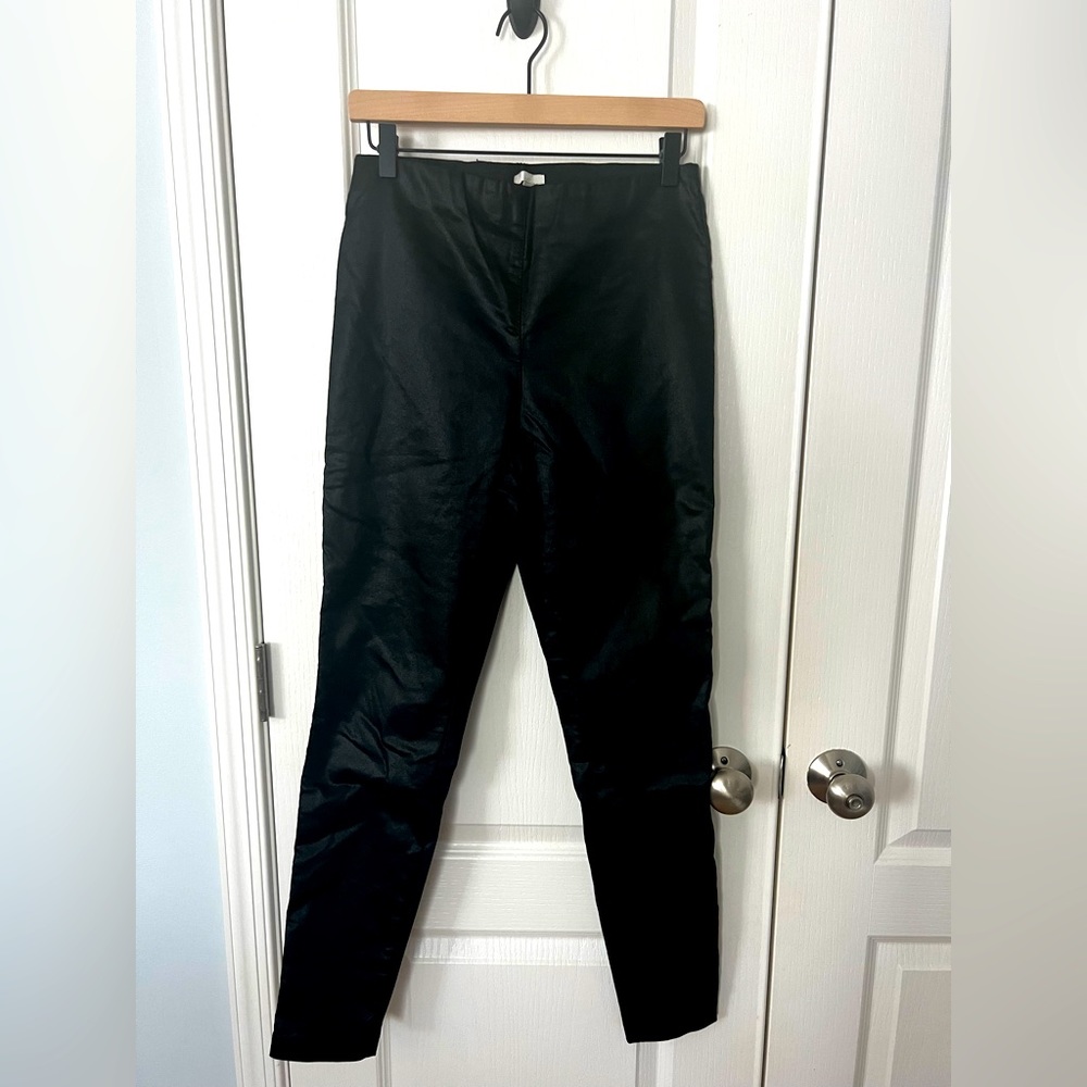 H&M Leather-Look Leggings, Size 8
